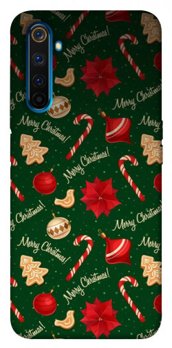Чехол itsPrint Merry Christmas для Realme 6 Pro
