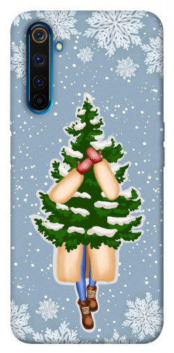 Чехол itsPrint Christmas tree для Realme 6 Pro
