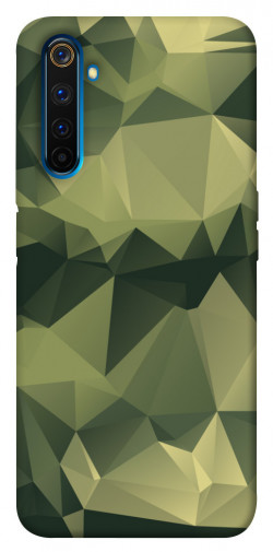 Чехол itsPrint Треугольный камуфляж 2 для Realme 6 Pro