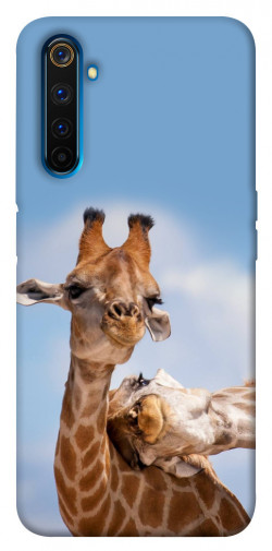 Чехол itsPrint Милые жирафы для Realme 6 Pro