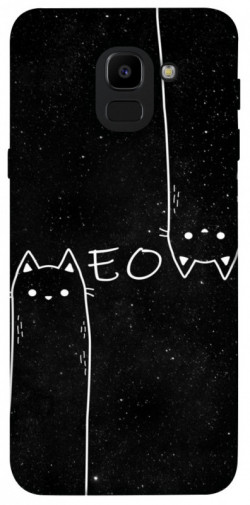 Чехол itsPrint Meow для Samsung J600F Galaxy J6 (2018)