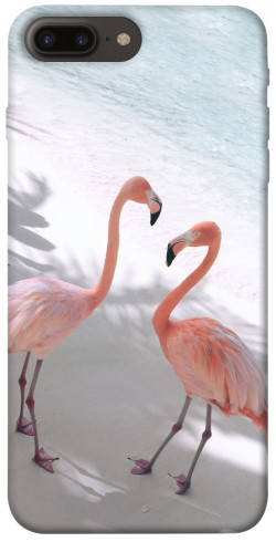 Чехол itsPrint Flamingos для Apple iPhone 7 plus / 8 plus (5.5")