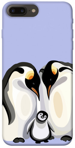 Чехол itsPrint Penguin family для Apple iPhone 7 plus / 8 plus (5.5")