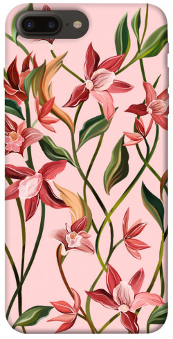 Чохол itsPrint Floral motifs для Apple iPhone 7 plus / 8 plus (5.5")