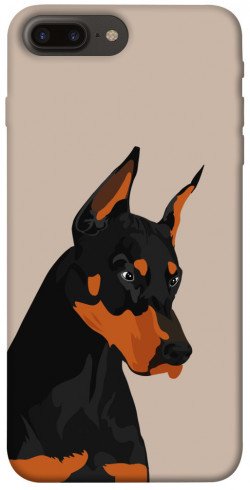 Чехол itsPrint Doberman для Apple iPhone 7 plus / 8 plus (5.5")