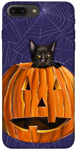 Чехол itsPrint Cat and pumpkin для Apple iPhone 7 plus / 8 plus (5.5")
