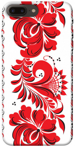 Чехол itsPrint Червона вишиванка для Apple iPhone 7 plus / 8 plus (5.5")