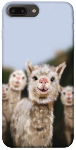 Чохол itsPrint Funny llamas для Apple iPhone 7 plus / 8 plus (5.5")