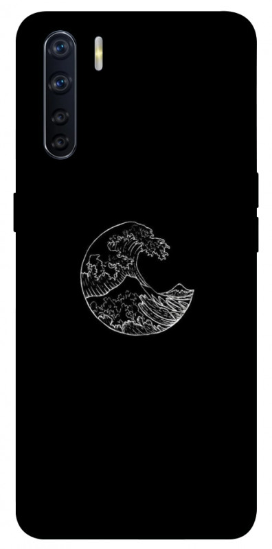 Чохол itsPrint Півмісяць для Oppo A91, black, купити оптом з доставкою