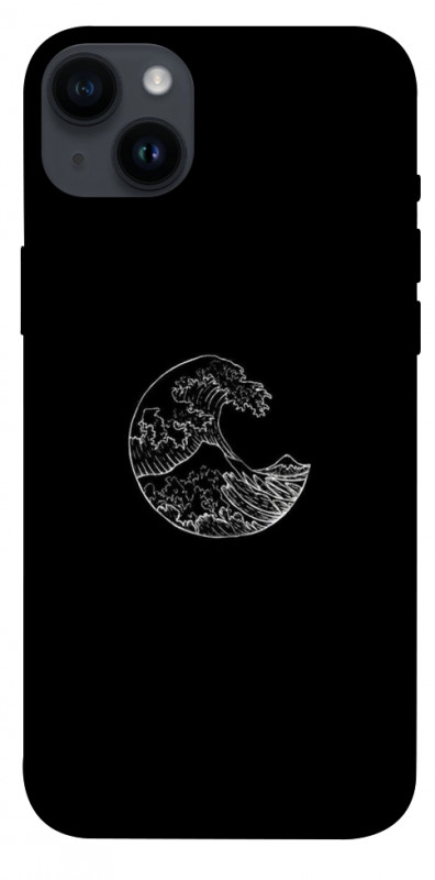 Чехол itsPrint Полумесяц для Apple iPhone 14 Plus (6.7"), black, купить оптом с доставкой