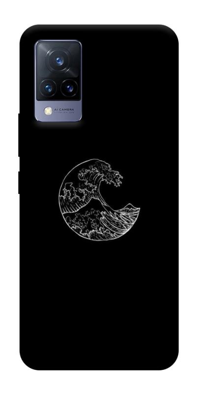 Чохол itsPrint Півмісяць для Vivo V21, black, купити оптом з доставкою
