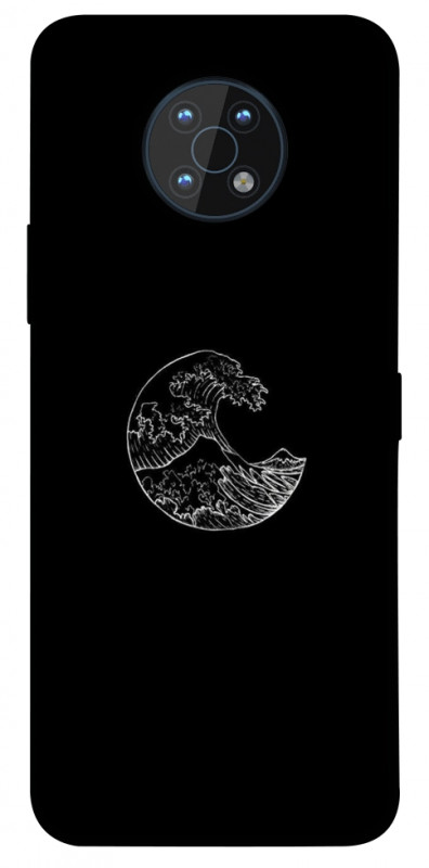 Чехол itsPrint Полумесяц для Nokia G50, black, купить оптом с доставкой