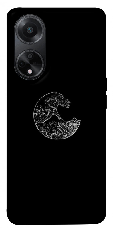 Чохол itsPrint Півмісяць для Oppo A58 4G, black, купити оптом з доставкою