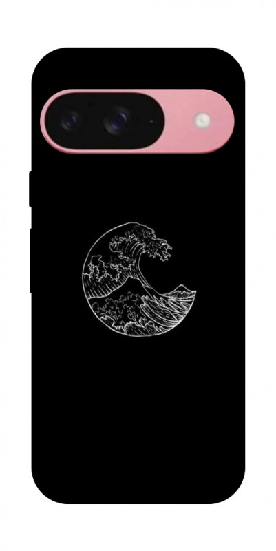 Чехол itsPrint Полумесяц для Google Pixel 9, black, купить оптом с доставкой