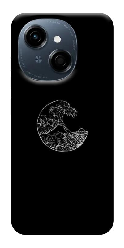 Чохол itsPrint Півмісяць для TECNO Spark Go 1, black, купити оптом з доставкою