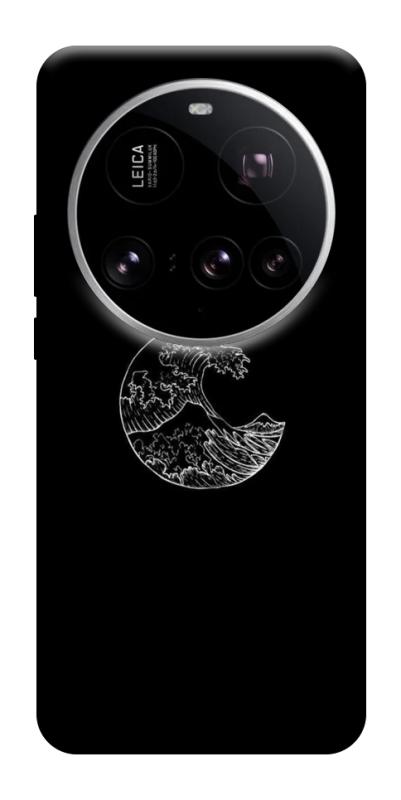 Чехол itsPrint Полумесяц для Xiaomi 15 Ultra, black, купить оптом с доставкой