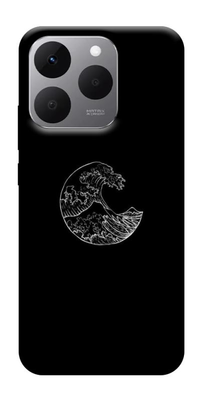 Чехол itsPrint Полумесяц для Realme 15T, black, купить оптом с доставкой