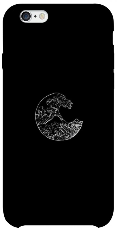 Чохол itsPrint Півмісяць для Apple iPhone 6/6s (4.7"), black, купити оптом з доставкою