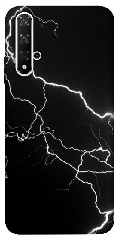 Чехол itsPrint Молния для Huawei Honor 20 / Nova 5T, black, купить оптом с доставкой