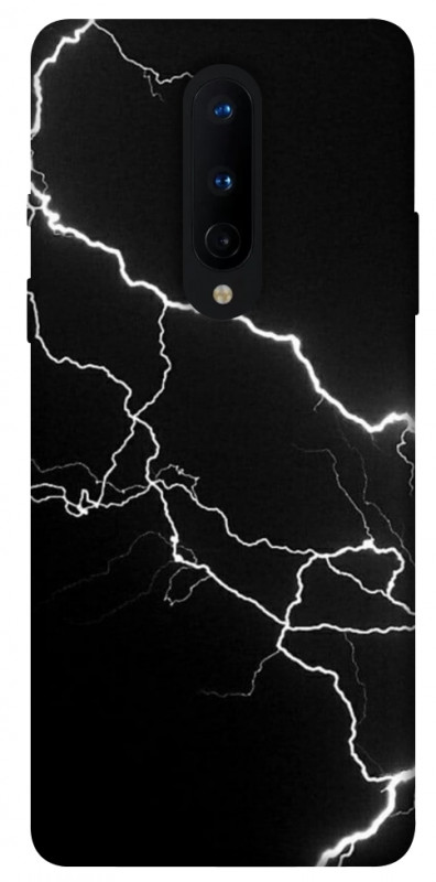 Чохол itsPrint Блискавка для OnePlus 8, black, купити оптом з доставкою