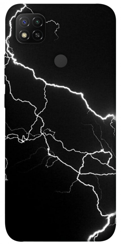 Чехол itsPrint Молния для Xiaomi Redmi 9C, black, купить оптом с доставкой