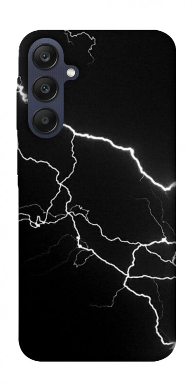 Чехол itsPrint Молния для Samsung Galaxy A25 5G, black, купить оптом с доставкой