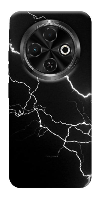 Чохол itsPrint Блискавка для TECNO Spark 30C, black, купити оптом з доставкою