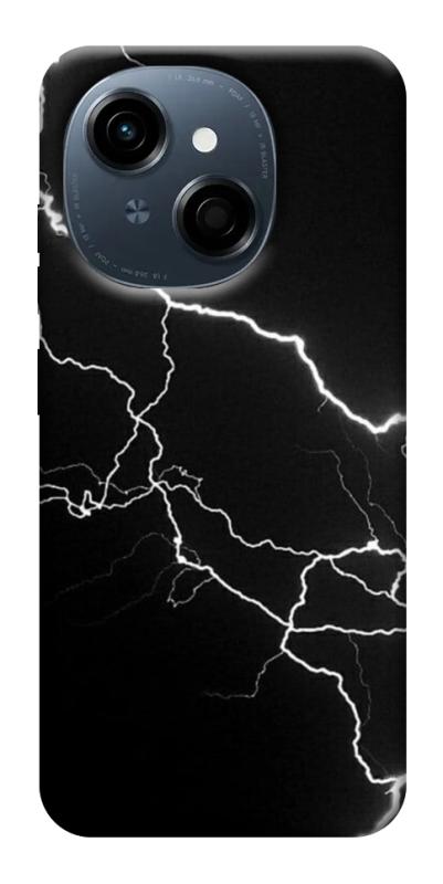 Чехол itsPrint Молния для TECNO Spark Go 1, black, купить оптом с доставкой