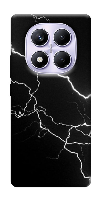 Чехол itsPrint Молния для Xiaomi Redmi Note 14 Pro 4G, black, купить оптом с доставкой