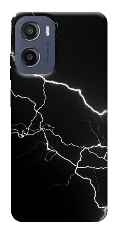 Чехол itsPrint Молния для Motorola Moto G05, black, купить оптом с доставкой