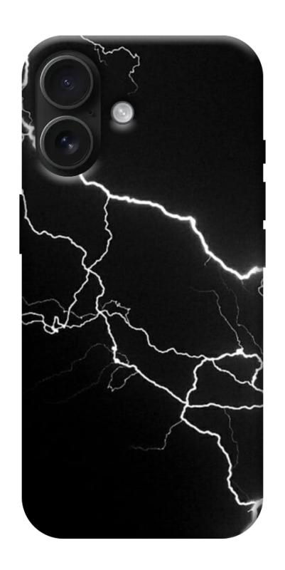 Чехол itsPrint Молния для Apple iPhone 17 (6.3"), black, купить оптом с доставкой
