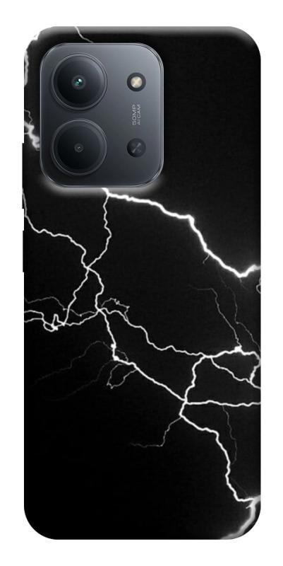 Чехол itsPrint Молния для Xiaomi Redmi 15C (EU), black, купить оптом с доставкой