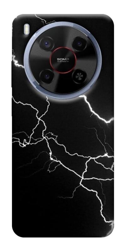 Чехол itsPrint Молния для ZTE Nubia V70 Max, black, купить оптом с доставкой
