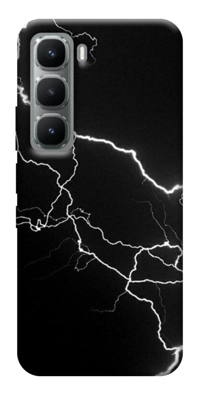 Чехол itsPrint Молния для Infinix Hot 60 Pro, black, купить оптом с доставкой