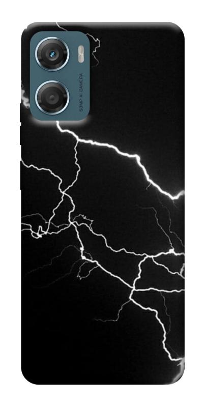 Чехол itsPrint Молния для Motorola Moto G06, black, купить оптом с доставкой