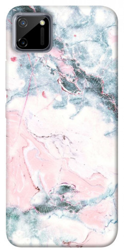 Чехол itsPrint Розово-голубой мрамор для Realme C11