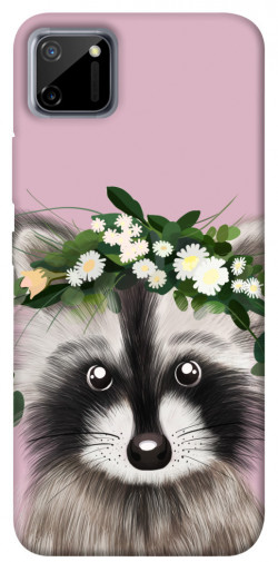 Чехол itsPrint Raccoon in flowers для Realme C11