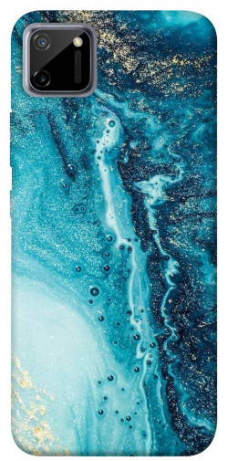 Чехол itsPrint Голубая краска для Realme C11