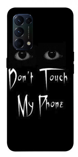 Чохол itsPrint Don't Touch для Oppo Reno 5 4G