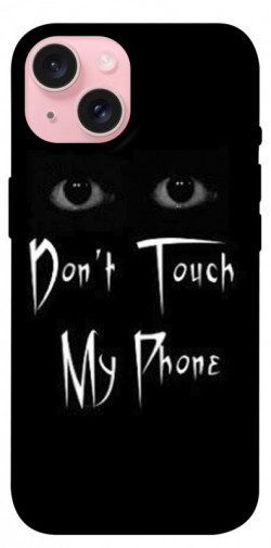 Чехол itsPrint Don't Touch для Apple iPhone 15 (6.1")
