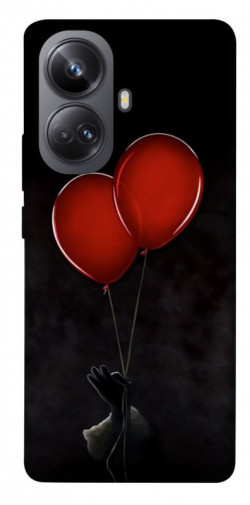 Чехол itsPrint Красные шары для Realme 10 Pro+