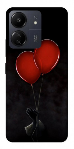 Чехол itsPrint Красные шары для Xiaomi Redmi 13C