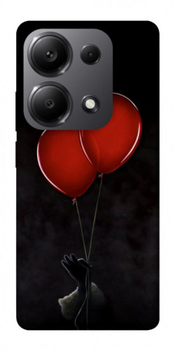 Чехол itsPrint Красные шары для Xiaomi Redmi Note 13 Pro 4G