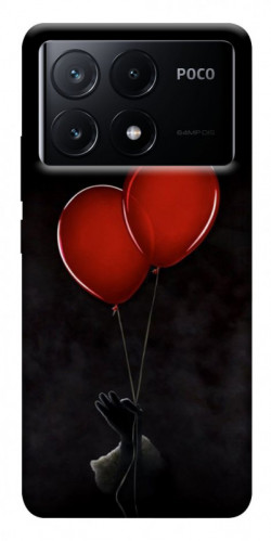 Чехол itsPrint Красные шары для Xiaomi Poco X6