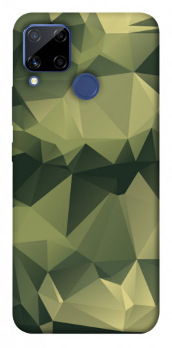 Чехол itsPrint Треугольный камуфляж 2 для Realme C15