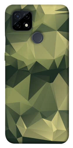 Чехол itsPrint Треугольный камуфляж 2 для Realme C21
