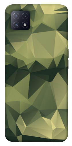 Чехол itsPrint Треугольный камуфляж 2 для Oppo A72 5G / A73 5G