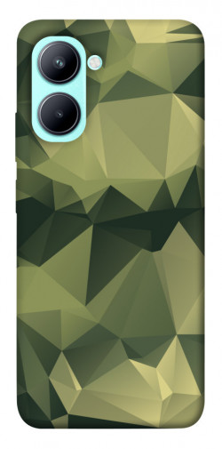 Чехол itsPrint Треугольный камуфляж 2 для Realme C33