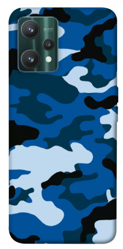 Чехол itsPrint Синий камуфляж 3 для Realme 9 Pro
