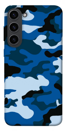 Чехол itsPrint Синий камуфляж 3 для Samsung Galaxy S23